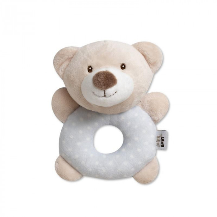 SONAJERO PELUCHE OSITO GRIS INTERBABY