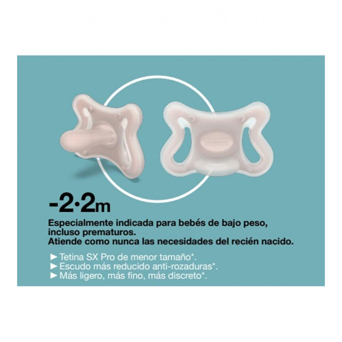 CHUPETE SILICONA ZERO ZERO NEWBORN...