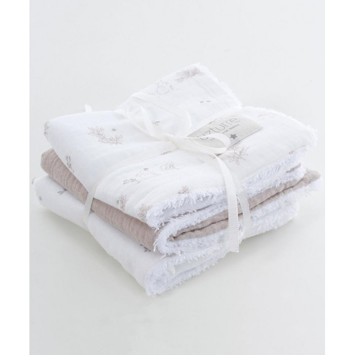 PACK 3 TOALLAS TELMA CAMEL UZTURRE