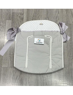 FUNDA SILLA RECTA TH THEO GRIS