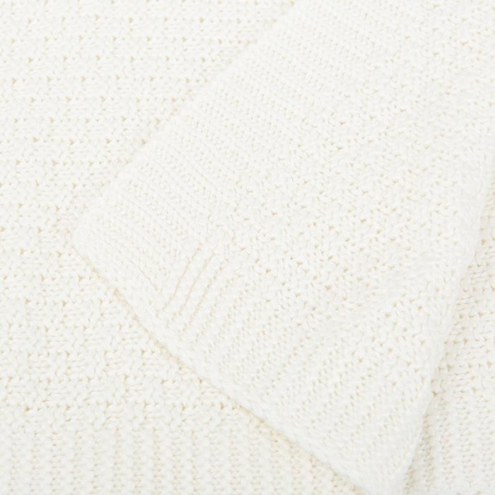 MANTA TRICOT BAMBU NEW BLANCO BIMBI...