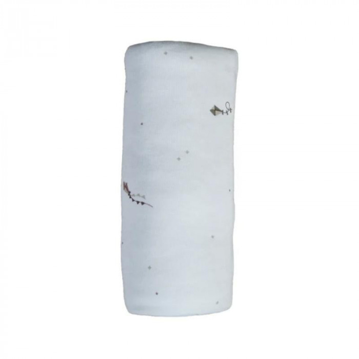 MUSELINA BAMBU COMETAS BEIG SONPETIT