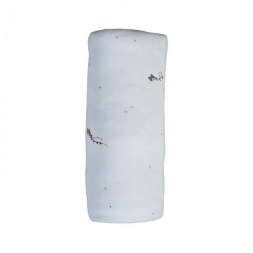 MUSELINA BAMBU COMETAS BEIG...