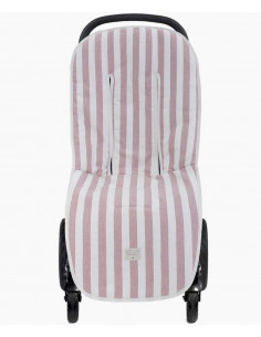 FUNDA SILLA RECTA RAYA ROSA...