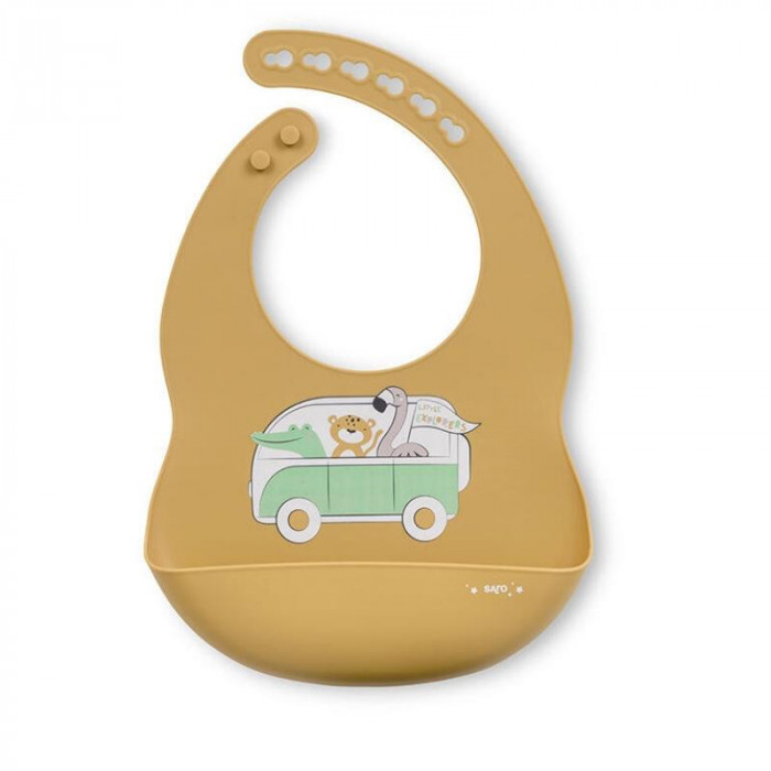 BABERO SILICONA LITTLE EXPLORERS...