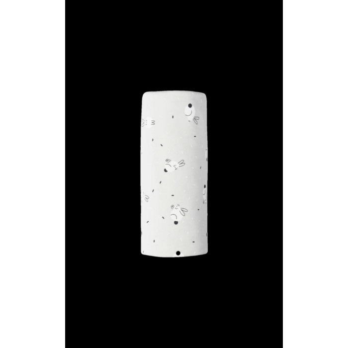 MUSELINA BAMBU RABBIT BLANCO SON PETIT