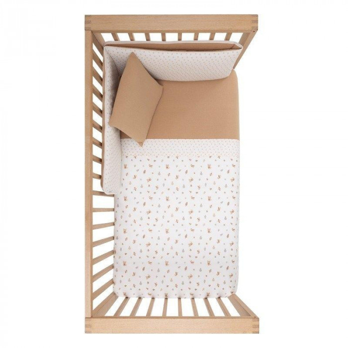 EDREDON+CHICHONERA SENDA BEIG CAMBRASS