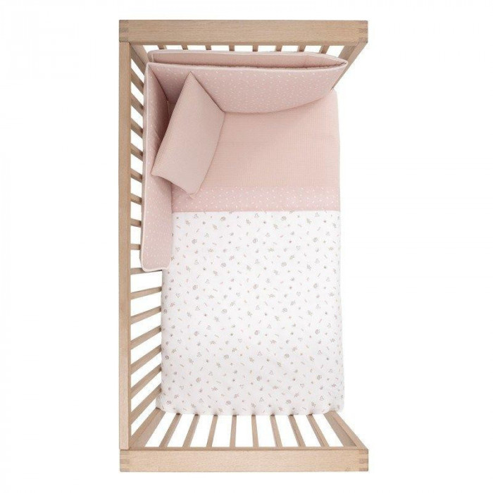 EDREDON+PROTECTOR CALMA ROSA CAMBRASS