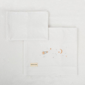 JUEGO SABANAS CUNA ALGODON...