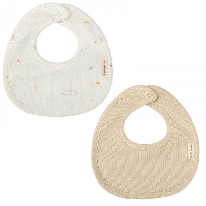 PACK 2 BABEROS 533 HAPPY FOREST 19*19...