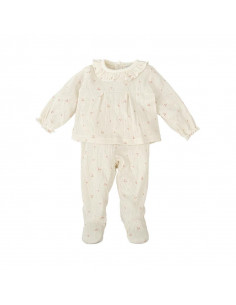 CONJUNTO ALGODON MANGA...