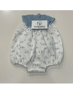 PELELE SIN MANGA HILO AZUL...