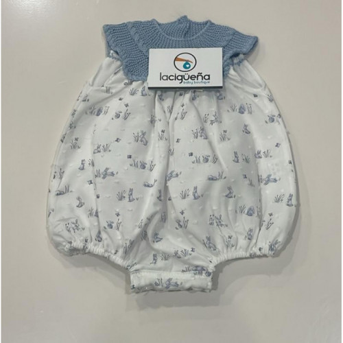 PELELE SIN MANGA HILO AZUL...