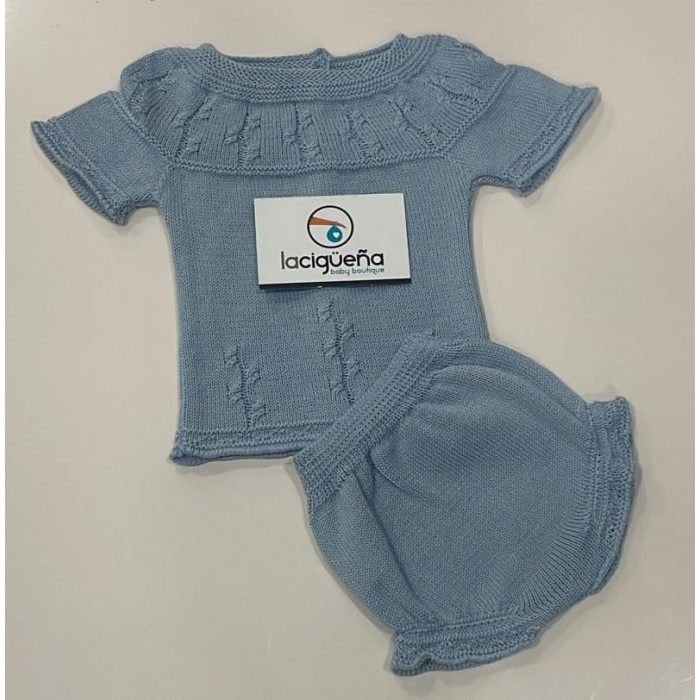 JERSEY HILO MANGA CORTA CON RANITA...