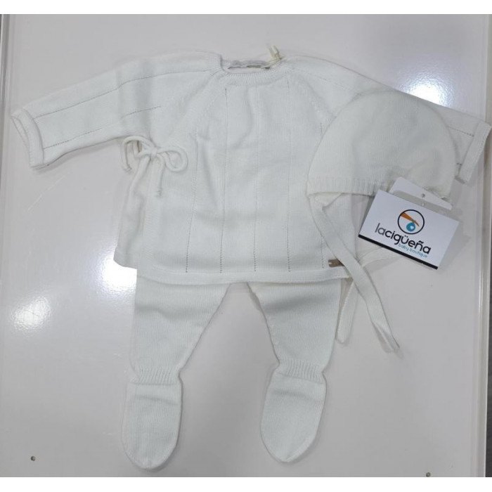 CONJUNTO HILO MANGA LARGA MILTON BEIG...