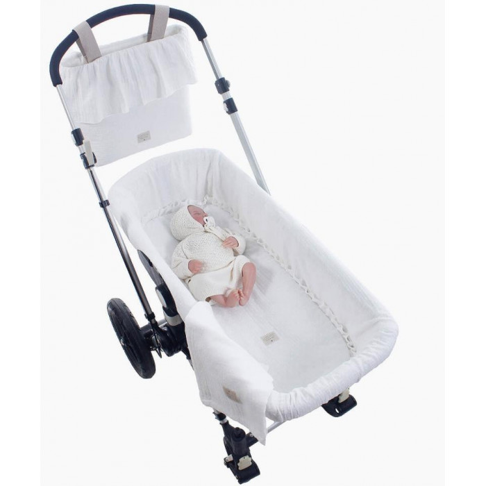 BASE CAPAZO CON VOLANTE+MUSELINA...