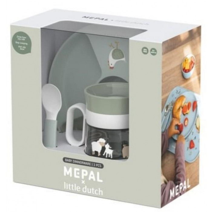 VAJILLA MIO GRANJA PEQUEÑA VERDE...