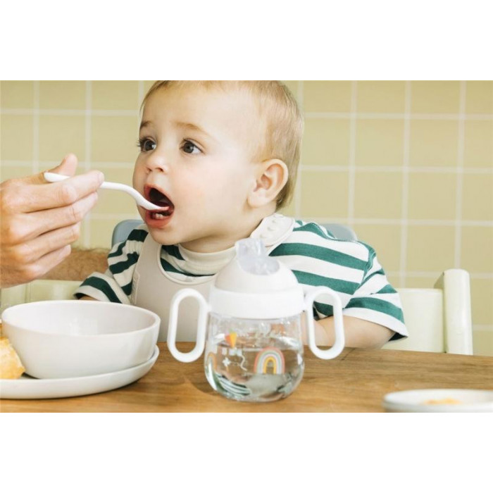 TAZA ANTIGOTEO 200ML ARCOIRIS BEIG...