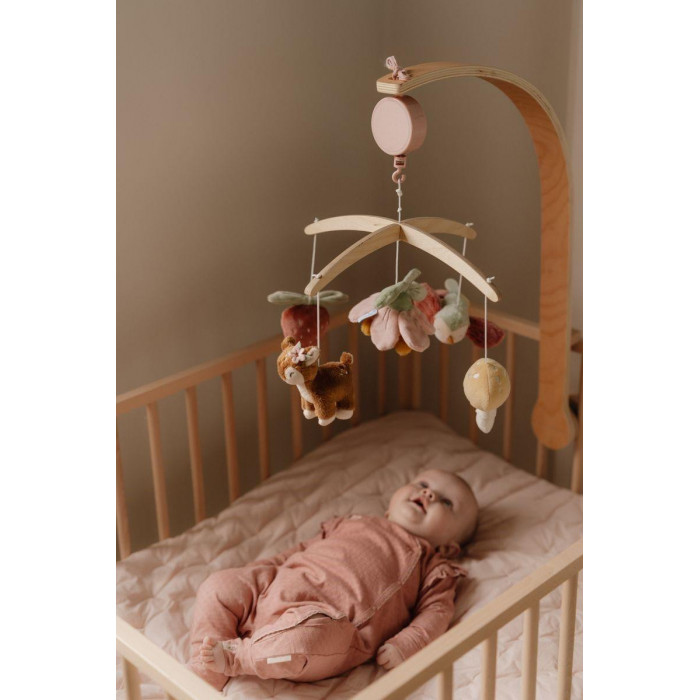 MUSICAL CUNA MADERA FAIRY GARDEN...