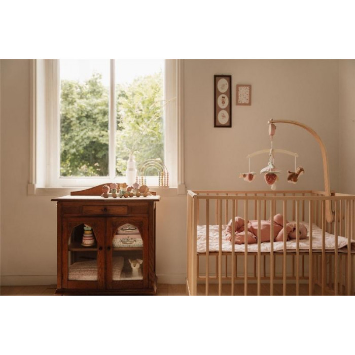 MUSICAL CUNA MADERA FAIRY GARDEN...