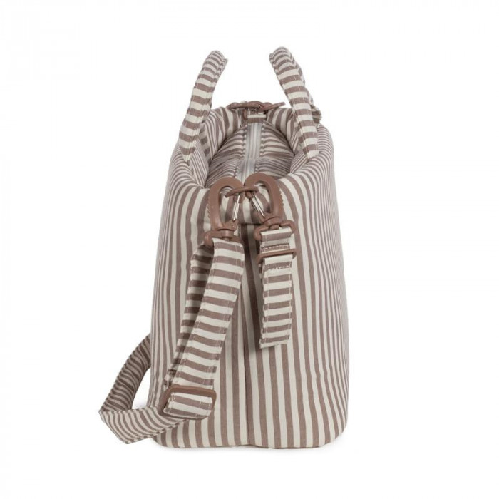 BOLSO SILLA PRALINE RAYAS MOKA...