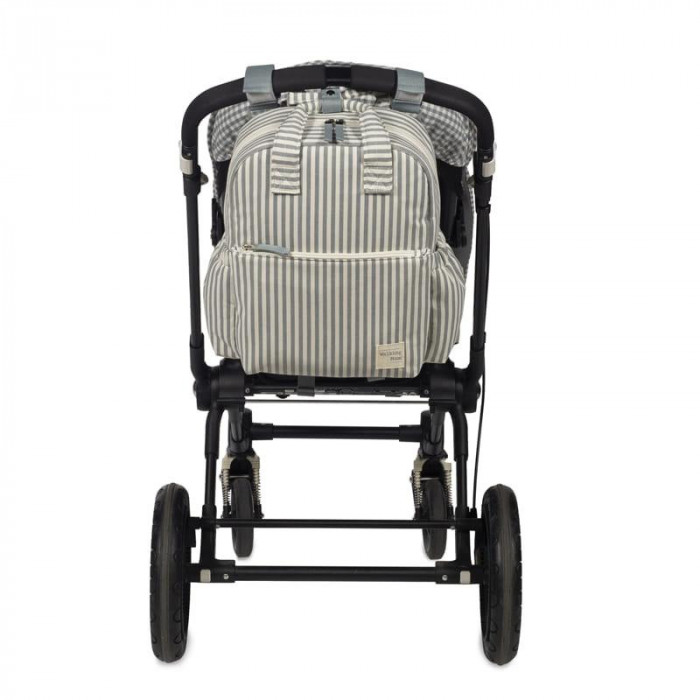 MOCHILA PRALINE RAYAS MATCHA WALKJING...