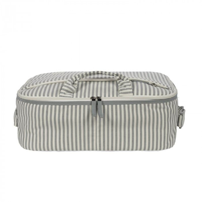 MALETA PRALINE RAYAS MATCHA WALKING MUM