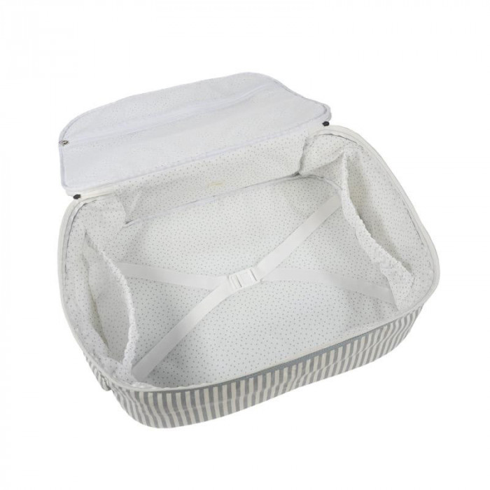 MALETA PRALINE RAYAS MATCHA WALKING MUM