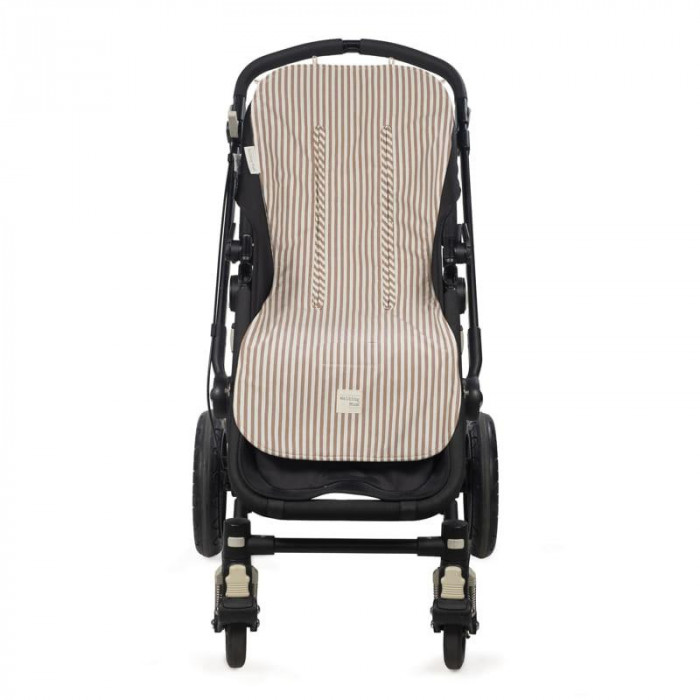 FUNDA SILLA RECTA PRALINE RAYAS MOKA...