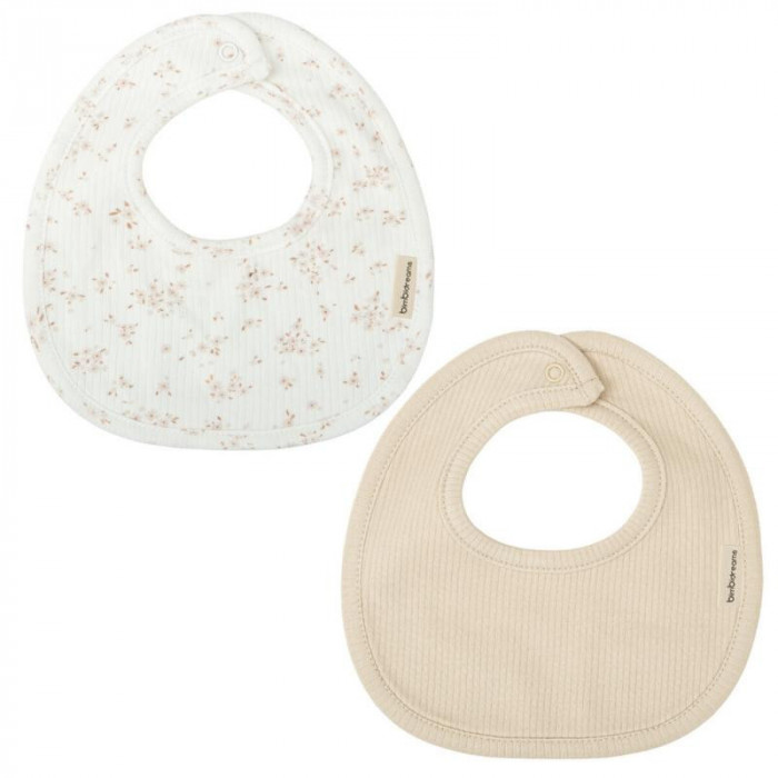 PACK 2 BABEROS R07 ANAIS BLANCO CAMEL...