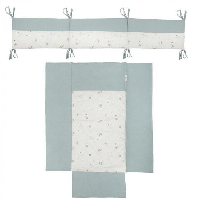 EDREDON + PROTECTOR 616 ORBIT BLANCO...