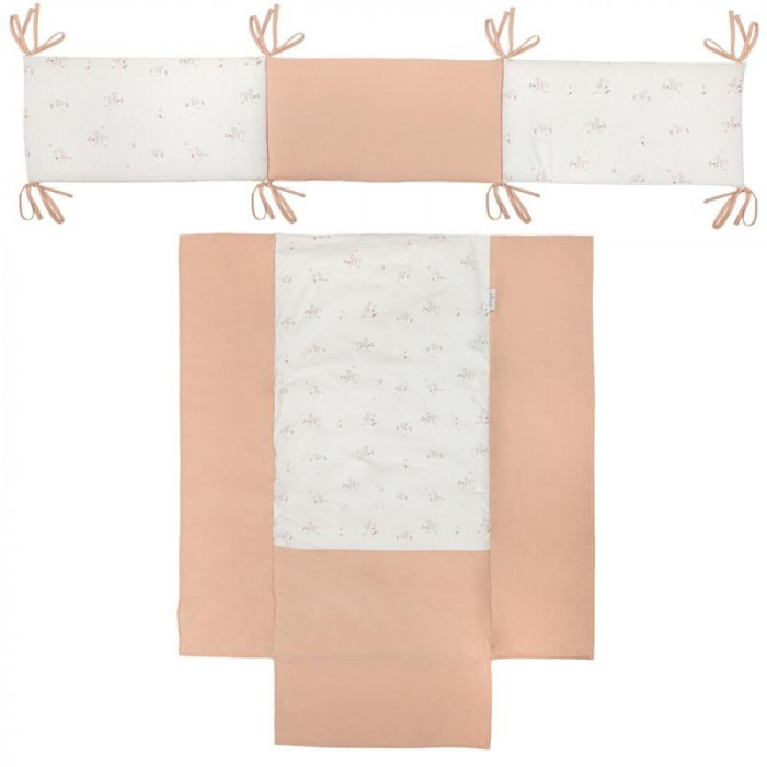 EDREDON + PROTECTOR 615 DEER ROSA...