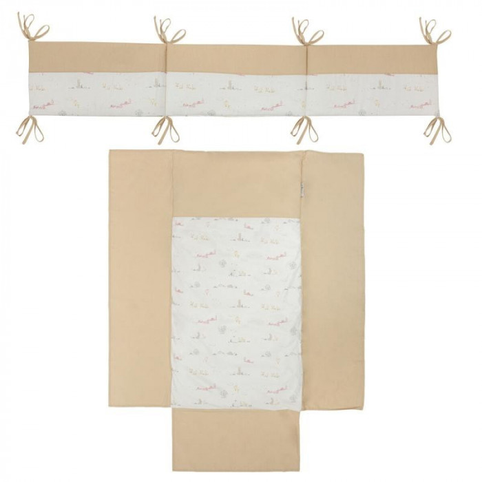 EDREDON + PROTECTOR 617 CAMPO CAMEL...