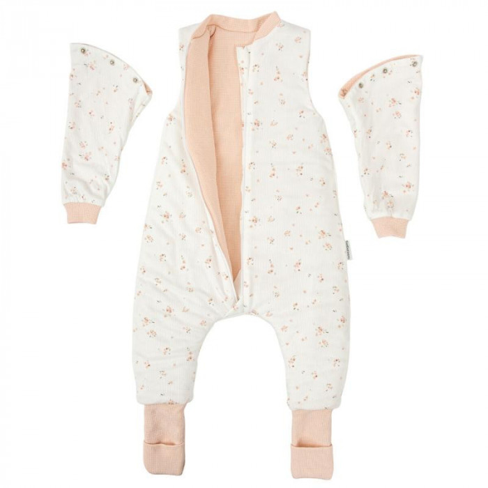 SACO DORMIR CON PIES R01 MONET ROSA...