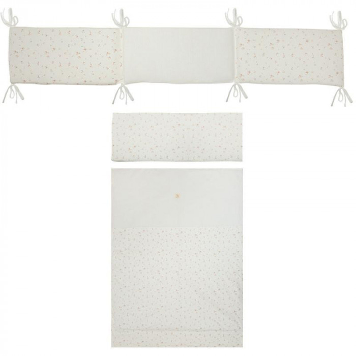 EDREDON + PROTECTOR R01 MONET BLANCO...