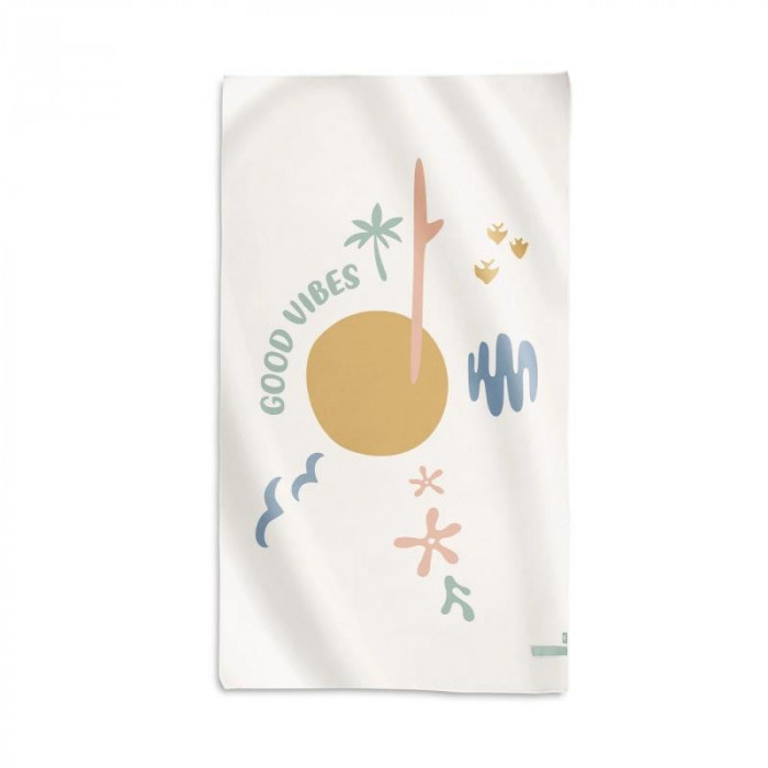 TOALLA MICROFIBRA GOOD VIBES 80*140 SARO