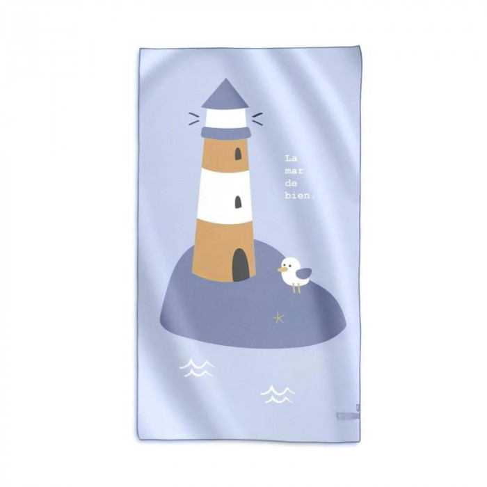 TOALLA MICROFIBRA NAVY HUGS 80*140 SARO