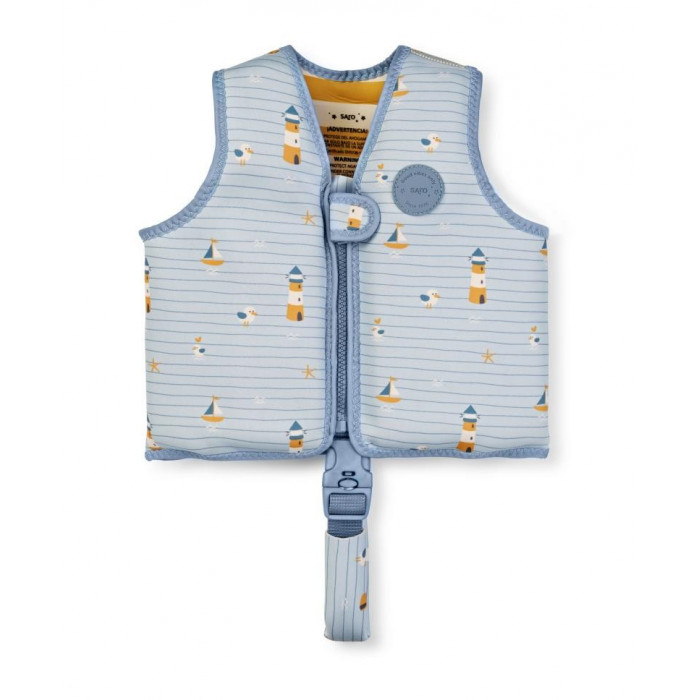 CHALECO FLOTADOR NAVY HUGS AZUL 1-3...