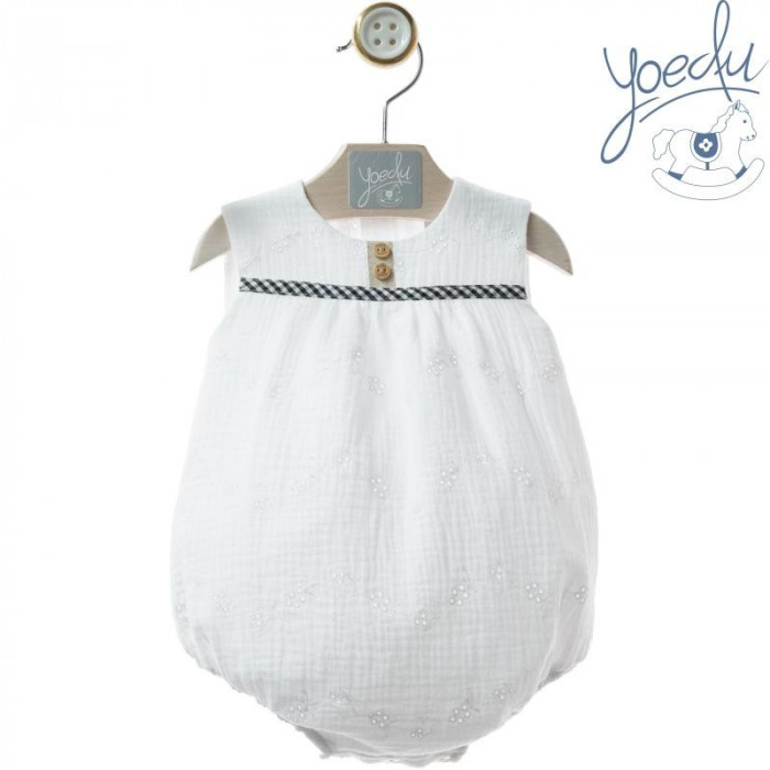 PELELE SIN MANGA CERAMICA BLANCO YOEDU