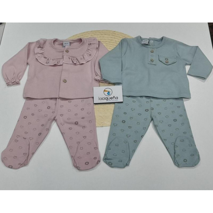 CONJUNTO ALGODON FRIENDLY ROSA