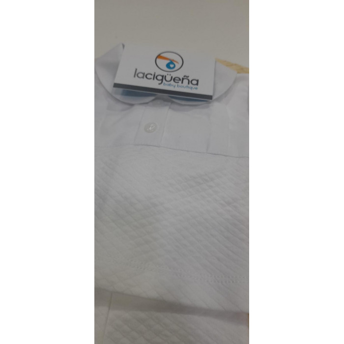 CONJUNTO ALGODON NATURAL BLANCO