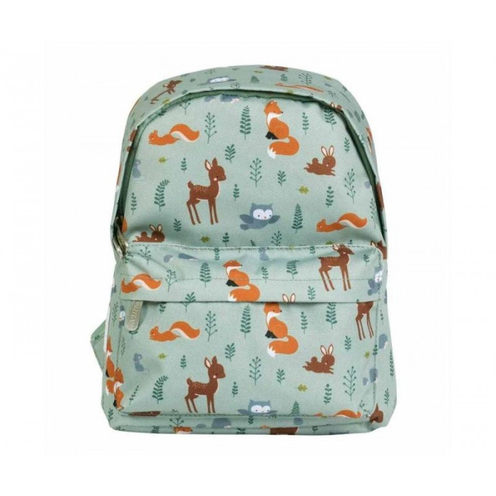 MOCHILA FOREST FRIENDS VERDE LITTLE...