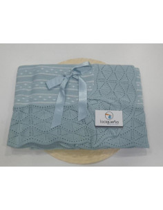 CHAL LANA VERDE RAYADO...