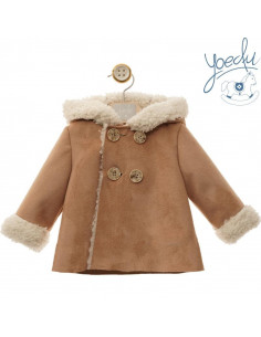 ABRIGO DOBLE FAZ CAMEL...