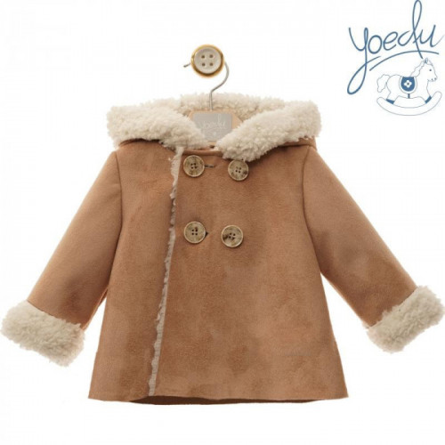 ABRIGO DOBLE FAZ CAMEL...