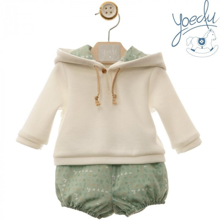 SUDADERA+RANITA PINOCHO VERDE NIÑO