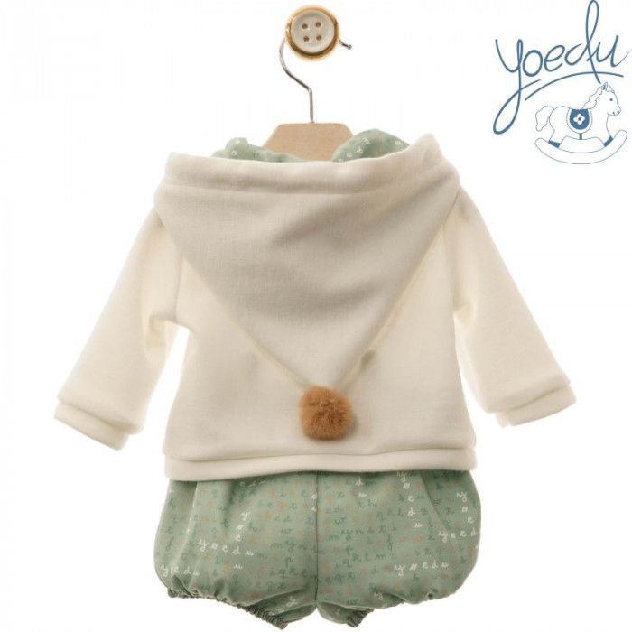 SUDADERA+RANITA PINOCHO VERDE NIÑO