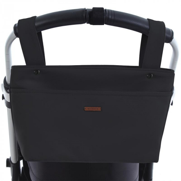 ORGANIZADOR MIDI PIEL NEGRO