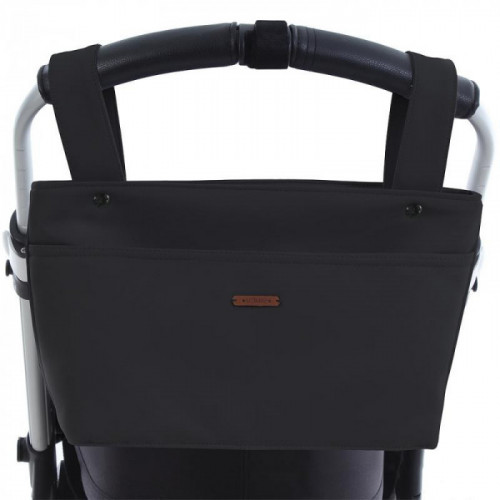 ORGANIZADOR MIDI PIEL NEGRO