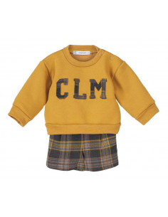 SUDADERA+ PANTALON CORTO...